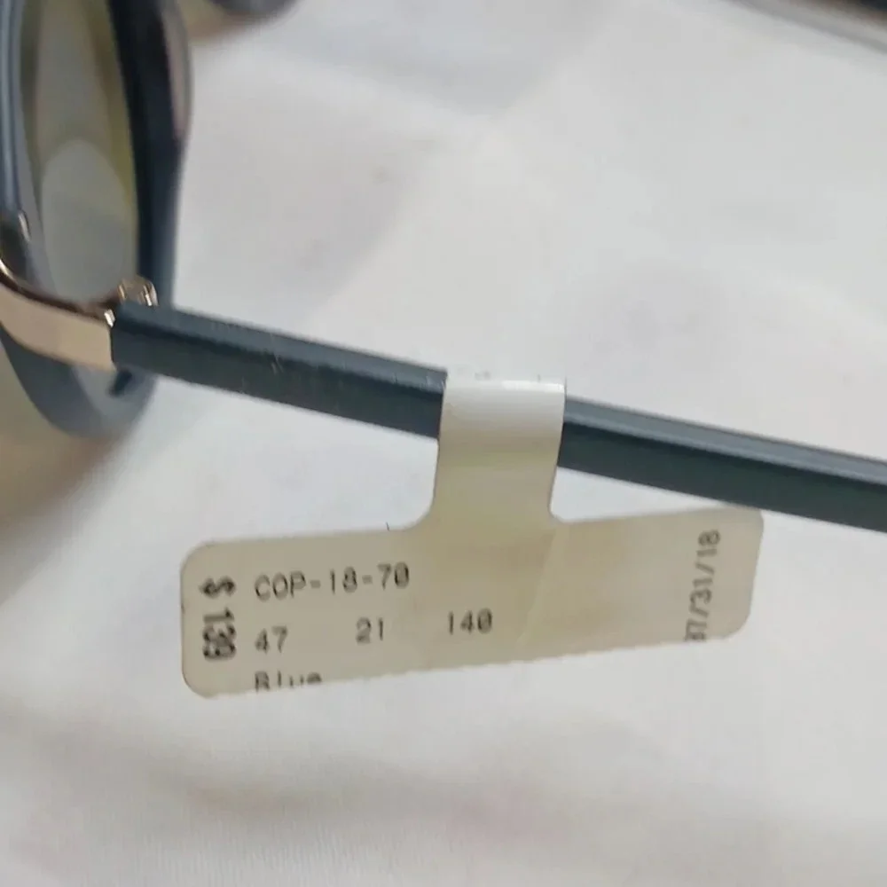 NWT CHRISTIAN SUNGLASSES UNISEX COP18-70 BLUE